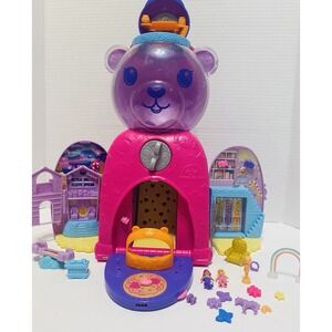 Mattel Polly Pocket Gumball Bear Playset Figures‎ and Accessories Set